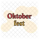 Cartel de oktoberfest  Icono