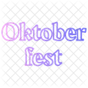 Cartel de oktoberfest  Icono