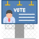 Cartelera de votación  Icono