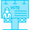 Cartelera de votación  Icono