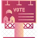 Cartelera de votación  Icono