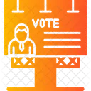 Cartelera de votación  Icono