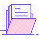 Cartella File Dati Icon