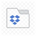 Cartella Dropbox Archiviazione Icon