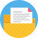 Cartella File Dati Icon