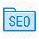 Cartella Seo Icon