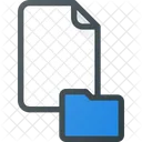 Cartella Carta File Icon