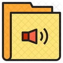 Cartella audio  Icon