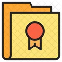 Cartella badge  Icon