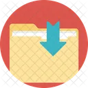 Cartella Download Dati Icon