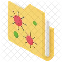 Cartella Infetta Cartella Virus Cartella Malware Icon