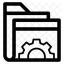 Manutenzione Delle Cartelle Impostazione Delle Cartelle Configurazione Delle Cartelle Icon