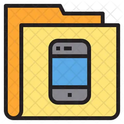 Cartella mobile  Icon