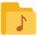 Musica Cartella Dati Icon