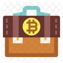 Cartera de bitcoins  Icono