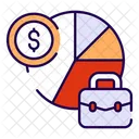 Cartera financiera  Icono