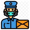 Cartero Correo Ocupacion Icono