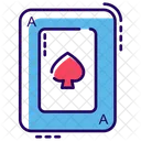 Cartes de poker  Icône