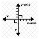 Cartesian Plane Coordinate Plane Coordinate System Icon