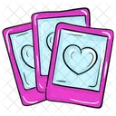 Cartas De Amor Jogo De Cartas Jogador Ícone