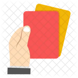 Cartões de penalidade  Ícone