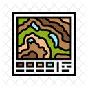 Geologico Cartografico Minero Icono