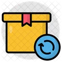 Caja De Carton Paquete Paquete Actualizado Icono