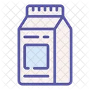 Carton Milk Container Icon