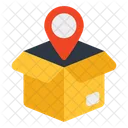 Parcel Package Cardboard Icon
