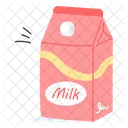 Lait Carton Recipient Icône