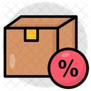 Carton Package Logistic Discount Icon