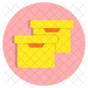 Cartons Boxes Parcels Icon