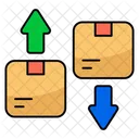 Cartons Packages Parcel Transfer Icon