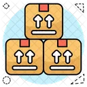 Cartons Packages Parcels Icon