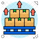 Cartons Packages Parcels Icon