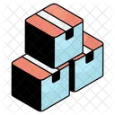 Cartons Packages Parcels Icon