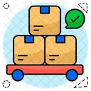 Cartons Packages Parcels Icon