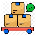 Cartons Packages Parcels Icon