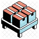 Cartons Packages Parcels Icon