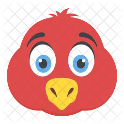 Cartoon Bird  Icon