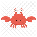 Cartoon Crab  Icon