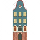 Cartoon House Colorful Architecture Amsterdam Colorful Architecture Cartoon House Icon