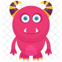 Cartoon Monster  Icon