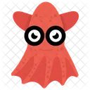 Cartoon Octopus  Icon