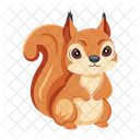 Squirrel Icons Ground Squirrel Cute Squirrel Icon