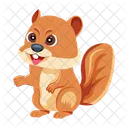 Squirrel Icons Ground Squirrel Cute Squirrel Icon