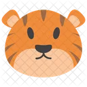 Cartoon Tiger  Icon