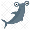 Cartoon Whale  Icon
