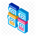 Color Cartridges Polygraphy Icon
