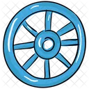 Cartwheel Wagon Wheel Vintage Wheel Icon